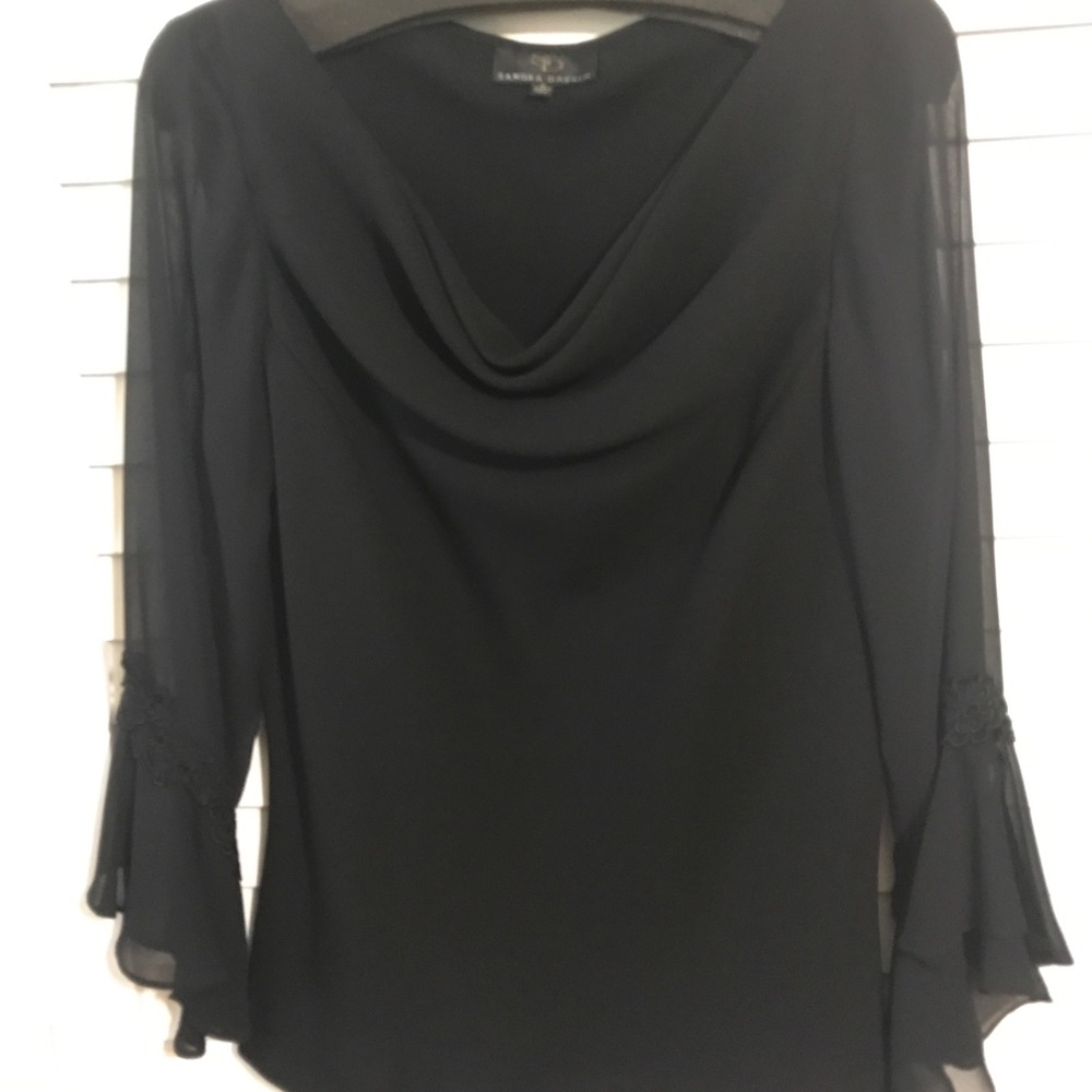 Fancy Dressy Black Top